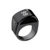 Equantu Smart Counting Alarm Clock Ring - Ceramic, Zinc Alloy, Plastic Counter