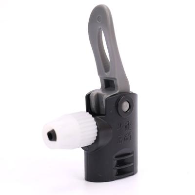 Pump Dual Head Adapter Converter Pumpa na kolo Nožní pumpa Inflátor Tryska Part