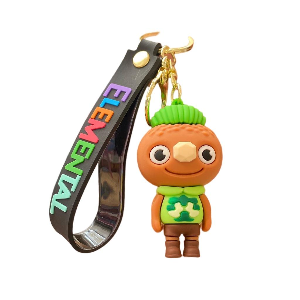 

Cute Elemental City Pvc Keychain For Kids And Adults Clod