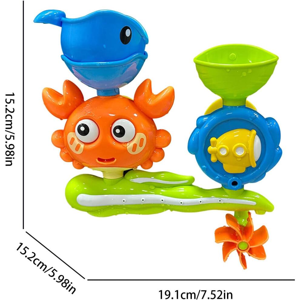 Children's Bath Toys with Suction Cups  Fun Bath Accessories for Kids