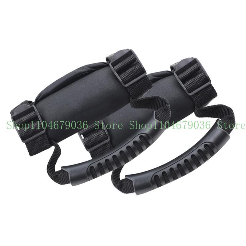 652F Roll Bar Grab Handles Roll Bar Grab Handle Strap Compatible for UTV ATVs Accessories Grip Handles Automotive Grab Handle