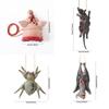 Araneid Halloween Animal Ornament Bat Haunted House Decor Bloody Simulation Finger Eyeball  Bar