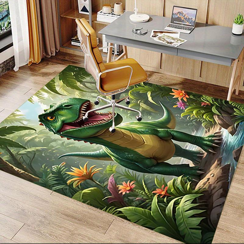 1PC dinosaur jungle Extra Large Non-Slip Floor carpet, Office, family, bedroom, Studio - Large Area RugJ0342