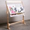 Wooden Cross Stitch Frame Height Adjustable Embroidery Rack Stand Cross Stitch Embroidery Frame for Stitching Sewing Craft