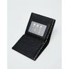 Daks Black Mini Dd Logo Leather Wallet Dbwa2f852