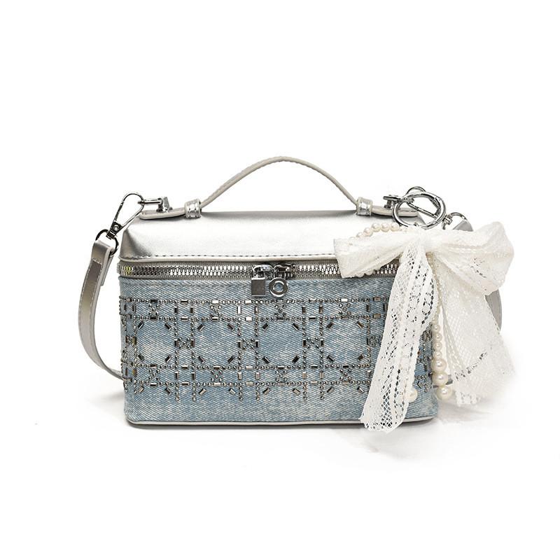 IELGY Ladies Messenger Bag Fashionable All-Match Shoulder Small Square Bag Single