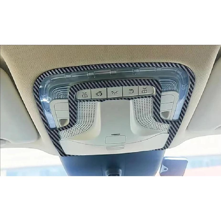 For Mercedes-Benz Vito (W447) V-Class 2017-2025 Carbon Fiber Style Interior Lights Reading Lights Trim Cover