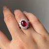 1Pc Fashion Creative Ring, Inlaid with Synthetic Zircon Multi-functional Ring