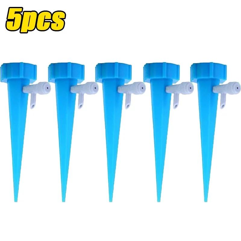 2/30 Stück Automatische Tropfbewässerungssysteme Einstellbarer Pflanzen-Blumenbewässerungs-Spieß Wassertropfer Gerät Garten Gewächshaus Bewässerungswerkzeug