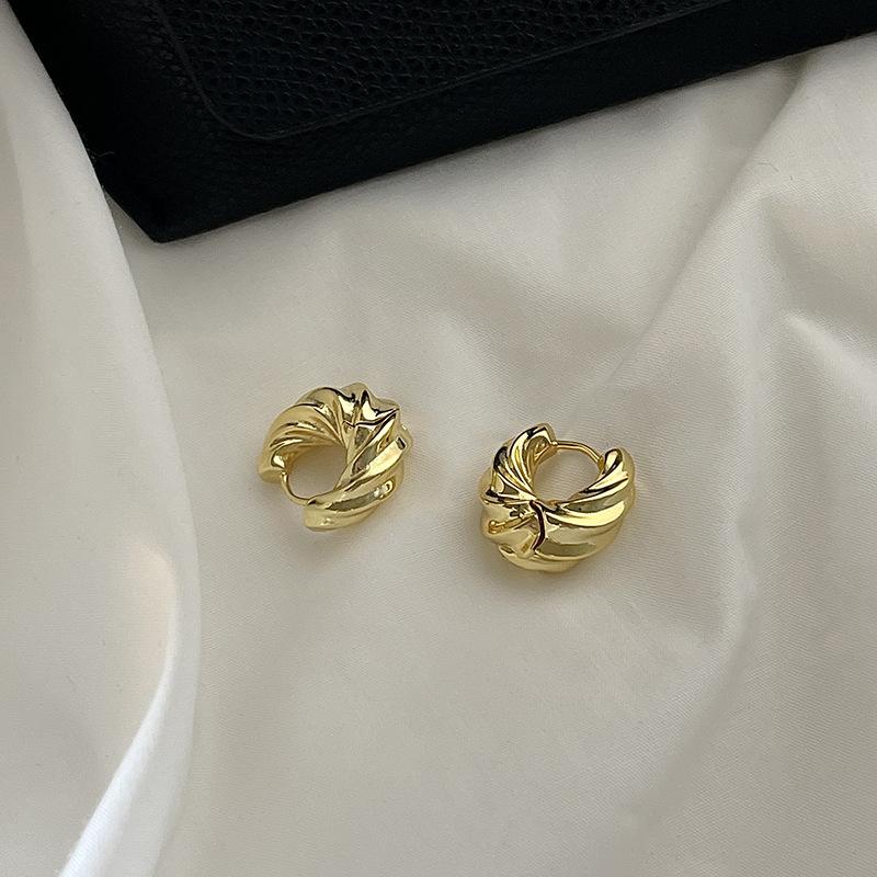 

Geometric Twist Stylish Horn Earrings 2022 New Fashion Statement For Trendsetters StyleB