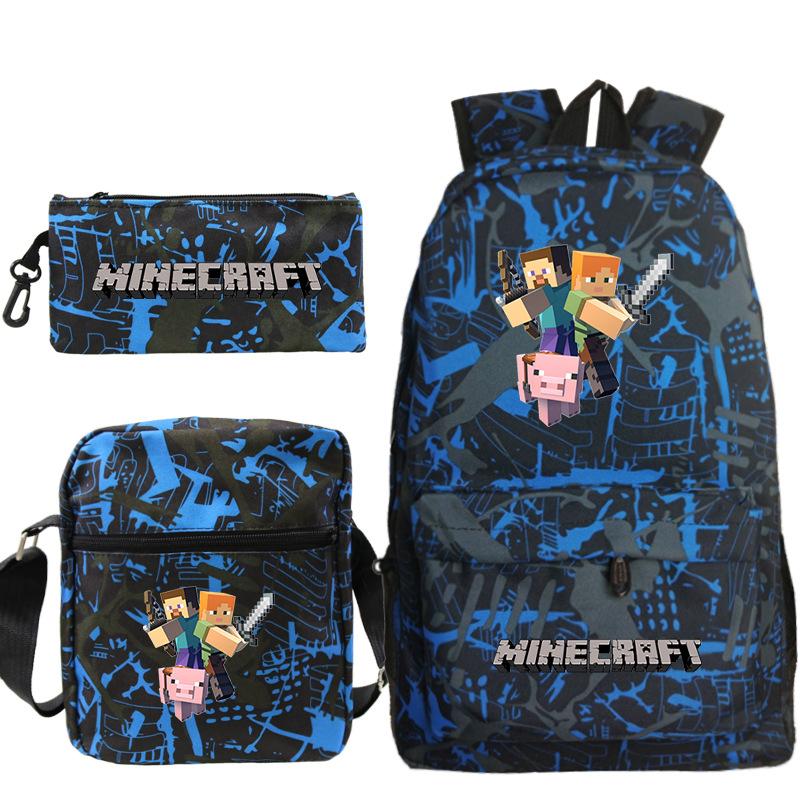 Primary And Secondary School Students Casual Schoolbag Game Merchandise Backpack Set