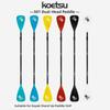 Adjustable Surfing Paddle Aluminum Alloy Water Sports Boat Paddle  for SUP Board and Kayak