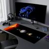 Space Digital Solar System Universe Mouse Pad Desk Mat Large Non-slip Anti-fray Keyboard Ergonomic Office Rubber PC Home Custom