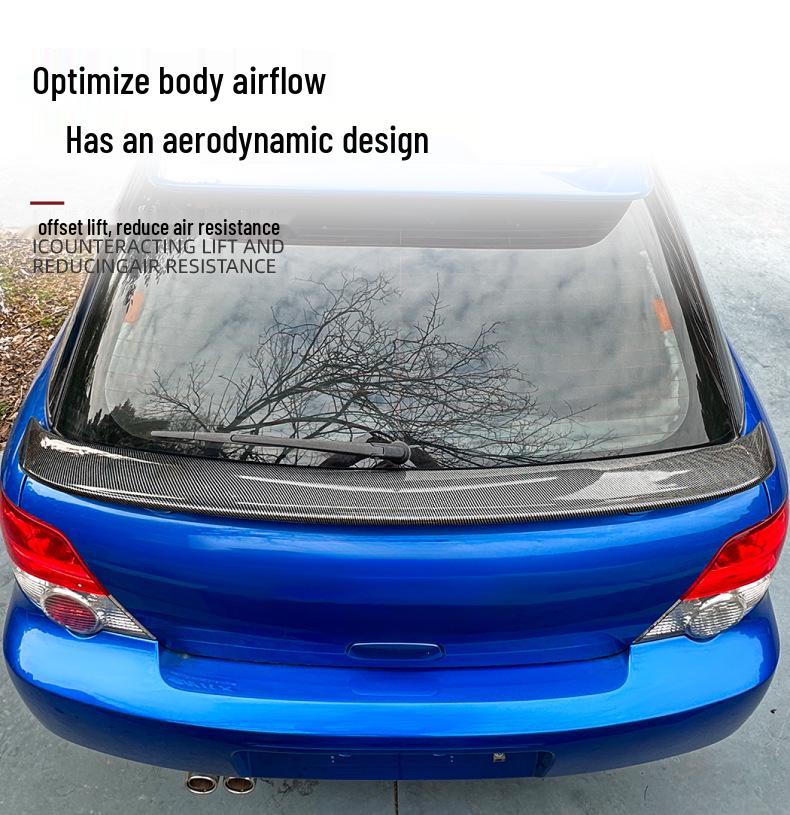 Subaru Impreza WRX Wagon 2001-2007 Rear Spoiler Deflector