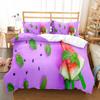 Wassermelonen Bettbezug Set Sommer Thema Frische Früchte Muster Bettdeckenbezug Für Kinder Jungen Mädchen Bettwäsche Set Schlafzimmer Dekor Geschenke