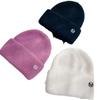Rabbit Fur Hat Women's Autumn and Winter New Thickened Warm Wool Hat Knitted Pullover Hat Shopping Ear Protection Cold Hat