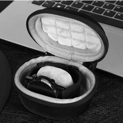 EVA Travel Watch Case Hard Shell Compact Smooth Zipper Lightweight Protective Holder