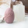 10cm Flower Easter Egg Candle Mould Eggshell Shaped Silicone Candle Making Molds Resin Soap Casting Gifts Home Decor Butterfly