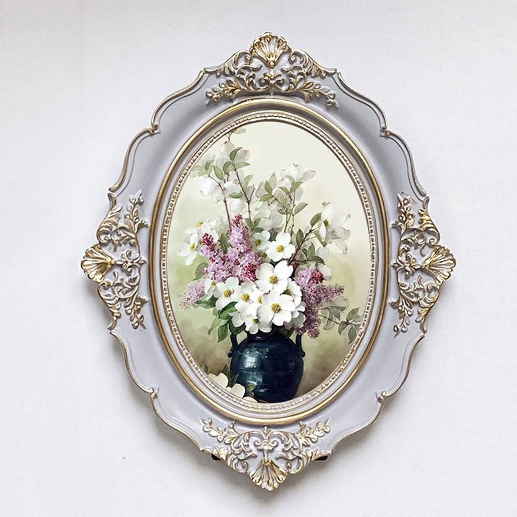 Vintage Picture Frame Elegant Photo Gallery Art for Wall Tabletop Home Decor Baroque Photo Gallery Antique Home Decor