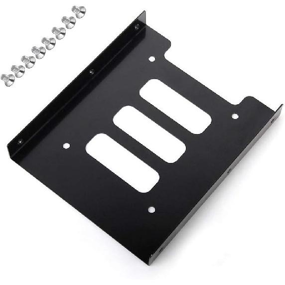 axGear 2.5 inch SSD HDD Hard Drive to 3.5 inch Bay/Tray Mounting Bracket 3.5 inch
