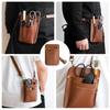 Heavy Duty Leather Garden Tool Belt Multi-layer Leather Tool Belt  Maintenance
