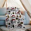 The Nightmare Before Christmas Theme Printed Blanket - Perfect for Couch, Bed, Travel & Outdoor Use | Machine Washable, Cozy & Durable.