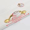 KAK Antique Bronze Ceramic Cabinet Handles Zinc Alloy Drawer Knobs Kitchen Wardrobe Door Pull European Furniture Handle Hardware