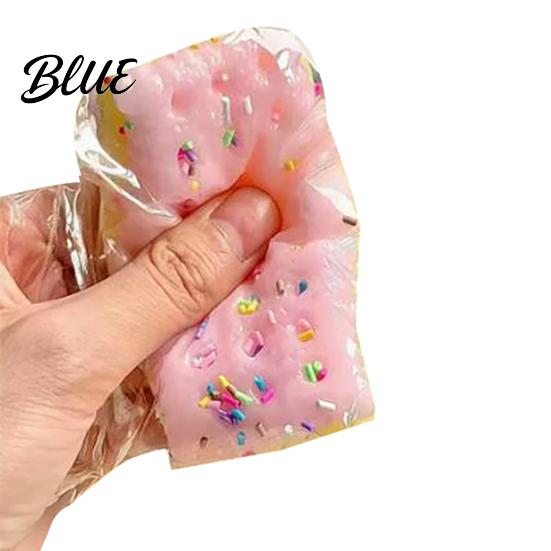 Snack Shape Fidget Toy Soda Biscuit Stress Relief Simulation Strawberry Sandwich Anxiety Squeeze Decompression Sensory Gadget