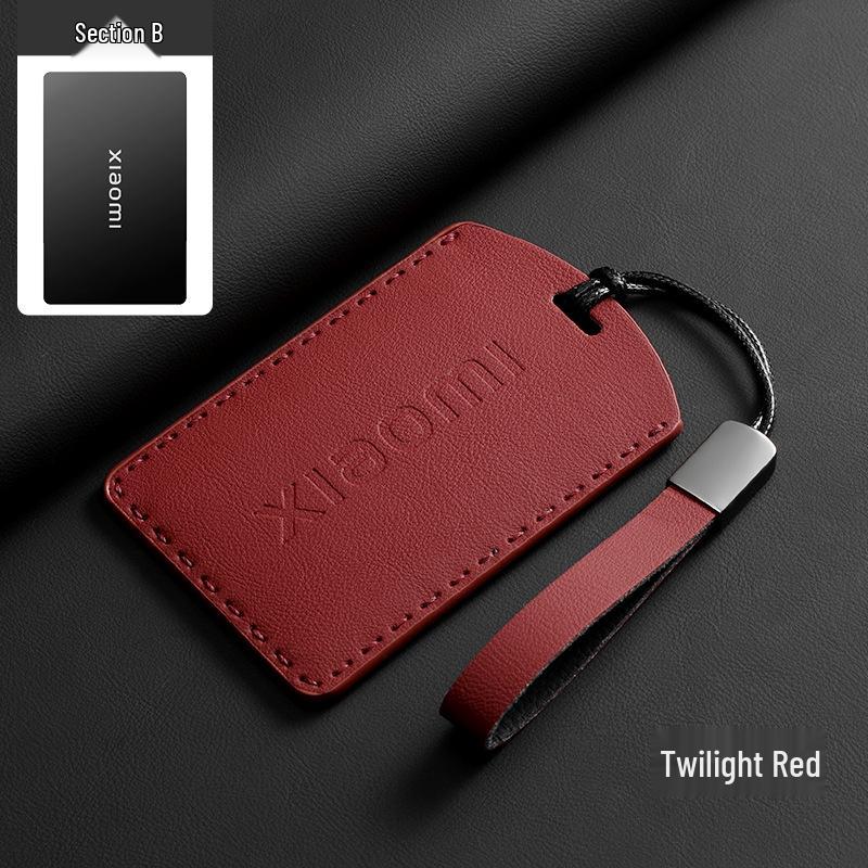 Xiaomi SU7 Coral Orange Car Key Shell with Buckle