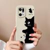 Case For Oppo Find X5 Pro Creative Graffiti Cartoon Astronaut Silicone Soft TPU Shockproof Cover For OppoFindX5 FindX5Pro Fundas