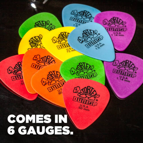 Jim Dunlop Tortex Standard 0.50 Picks, Player's Pack of 12