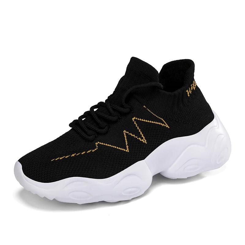 

BKQU Удобная женская обувь Мужская спортивная обувь Кроссовки на платформе Женские легкие повседневные туфли Большие размеры 35-47 42