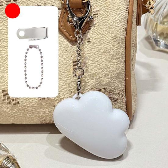 Sensor Light Rechargeable Purse Light Touch-Sensitive Heart Cloud Shaped LED USB Charging Compact Bag Lamp Women