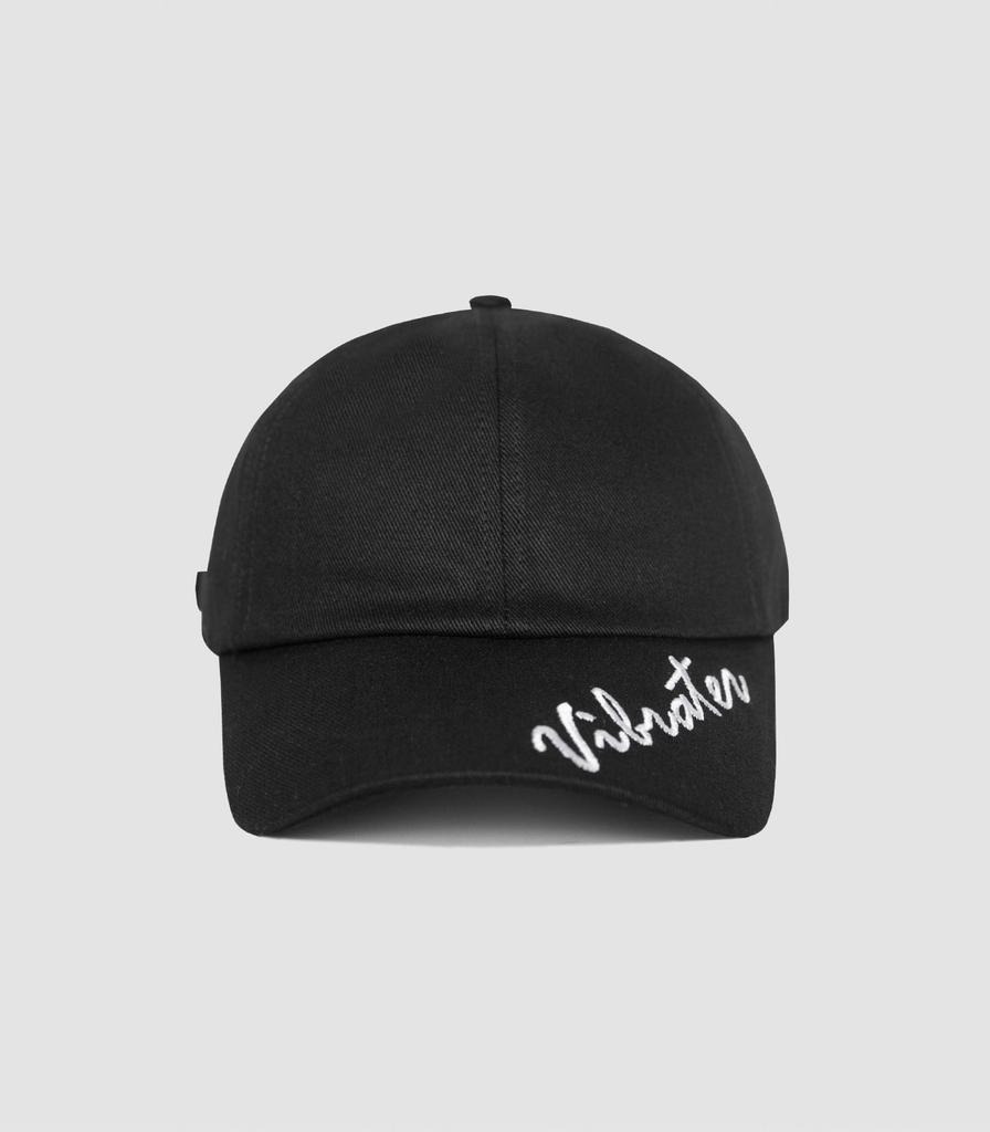 VIBRATE Visor Logo Ball Cap (White&Black)