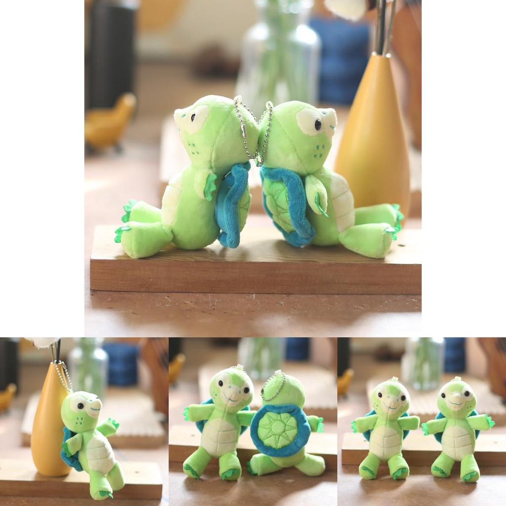 Adorable Turtle Stuffed Animal Charm With Pp Cotton Filling For Gift Idea