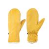 Men's Cold-proof Touch Screen Waterproof Leather Gloves for Winter Warmth Ski Cycling Cycling Warmth Gloves for Women