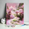 DIY Digital Oil Painting Kit Hand Paint By Numbers Acrylic Landscape Wall Art Birthday Gift