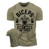 Fashionable summer men's letter printed comfortable and breathable round neck T-shirt outdoor casual top