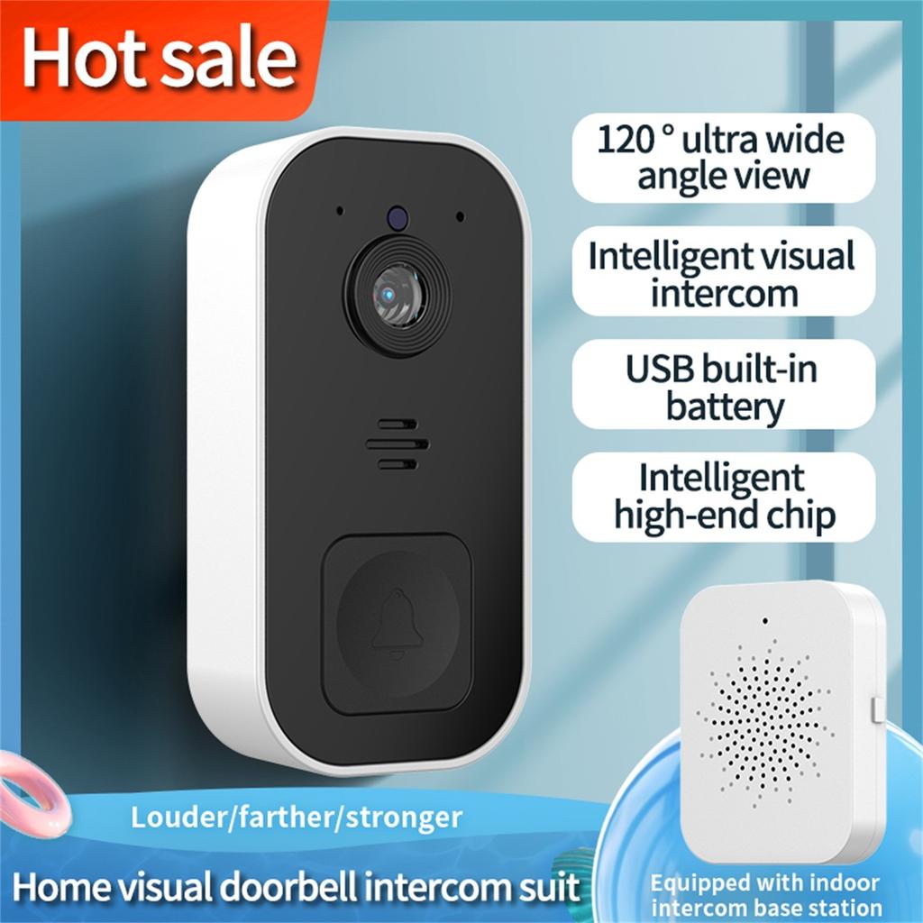 Wireless Smart Video Doorbell WiFi Door Bell  APP Video Intercom Security Monitor Camera Home Security Door Phone