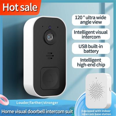 Sonerie video inteligentă fără fir WiFi Sonerie pentru ușă APP Video Interfon Monitor de securitate Cameră Telefon de securitate pentru acasă