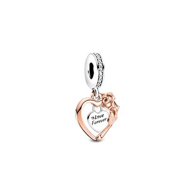 Hart en Roos Bedel Dames Sieraden Roségoud 789290C01