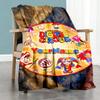 Digital Circus Personalized Name Blanket Gift Customizable Blanket Warmthful Decor Suitable for Office Chair Living Room Home Decor Livingroom