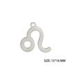 12pcs/lot Stainless Steel Zodiac Charms Horoscope Astrological Sign DIY Pendant for Necklace Bracelet Jewelry Making