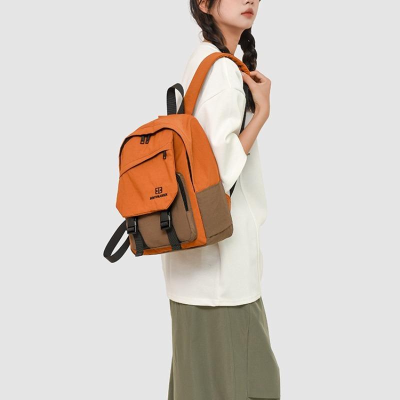 Casual commuter backpack Large capacity computer bag High school student schoolbag College student female waterproof backpack