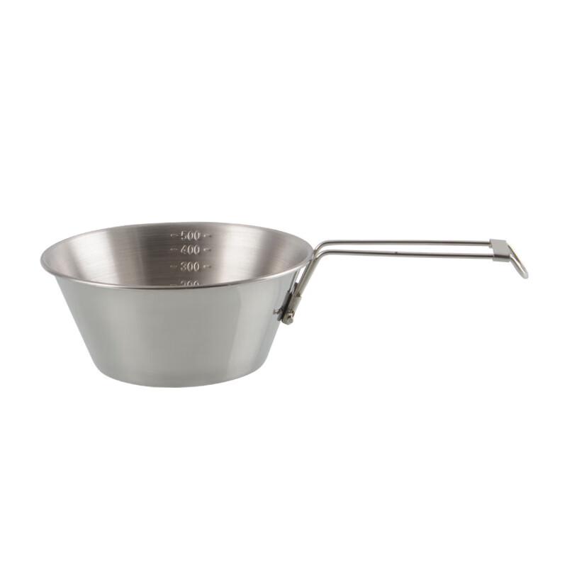 Portable 304 Stainless Steel Folding Camping Bowl 14cm 14cm