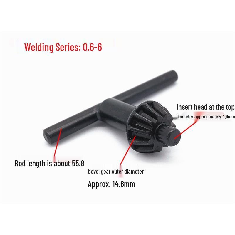 Electric Drill Chuck Wrench Key Set: Sizes 0.6-6, 1.5-10, 1.5-13, 3-16, 5-20