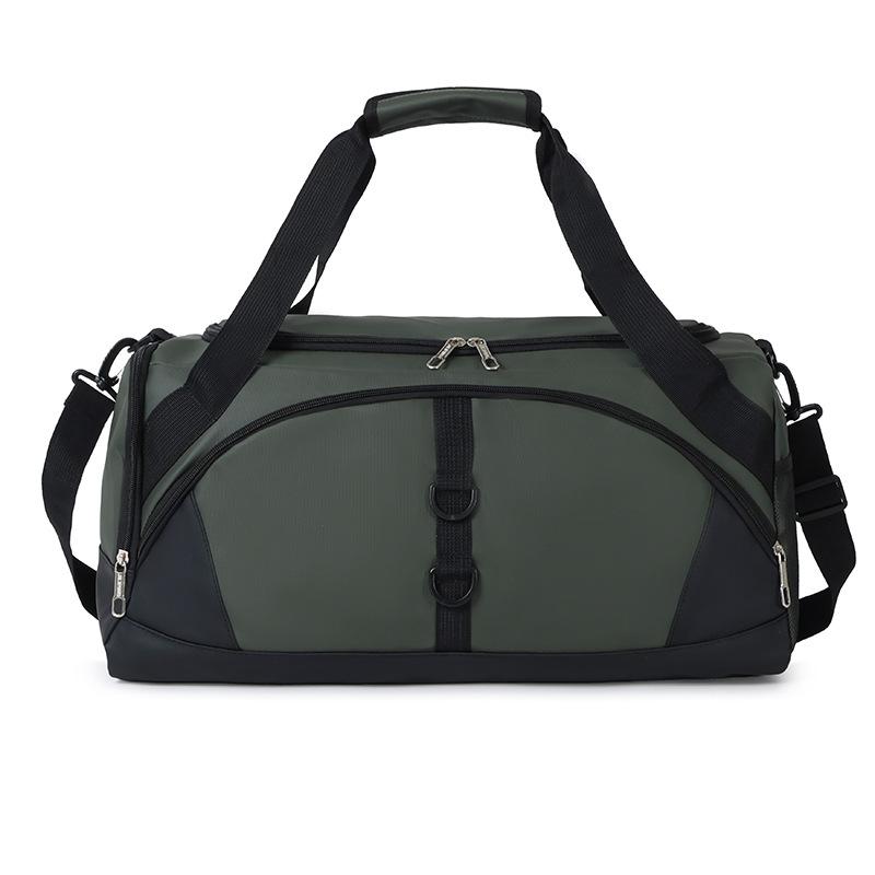 

Men s and women s large-capacity luggage bags go out simple leisure storage bag dry and wet separation portable business commuter travel bag зелений