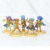 11cm Saint Seiya Anime Figure Myth Cloth Leo Aiolia Aquarius Camus Cancer DeathMask Golden Zodiac Knight Action Japanese Dolls