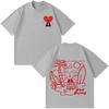 Summer Trendy Unisex Women Fashion Tee Rapper Bad Bunny Tour  Debi Tirar Mas Fotos DTMF Print Tees Hip Hop Streetwear Tshirt