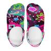 Printed EVA Garden Shoes for Women Men Lightweight Breathable Slip On Clogs Beach Pool Home Bathroom Sandals Soft Summer Wear
